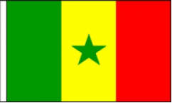 Senegal Table Flags